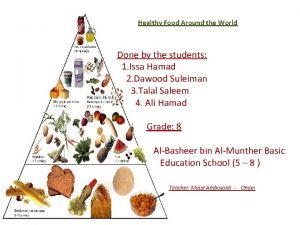 Healthy food text for students