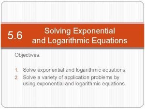 How to solve log problems