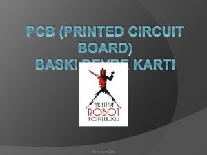 PCB PRINTED CIRCUIT BOARD BASKI DEVRE KARTI HUNRobot