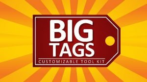 B I G TAGS CUSTOMIZABLE TOOL KIT FOR