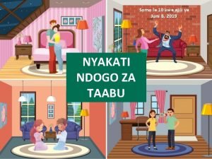 Lesoni ya wiki hii Lesoni ya wiki hii