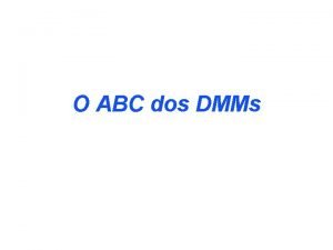 O ABC dos DMMs Indce Smbolos no painel