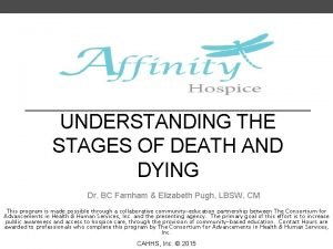 Stages of dying