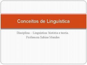 Lingustica