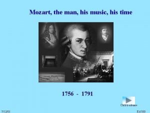 Mozart the man his music his time 1756