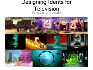 What are idents