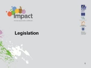 Types of legislation