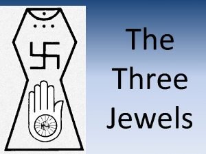 The three jewels of jainism