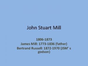 James mill