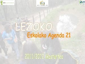 Aurten parte hartzen dugu Lezoko Herri Eskola Lezo