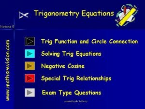 National 5 trig identities