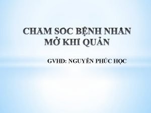 GVHD NGUYN PHC HC I CNG NGUYN NH