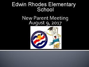 Edwin rhodes elementary school calendar