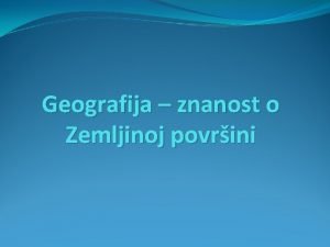 Mosna znanost Mosna znanost