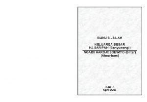 Buku silsilah keluarga