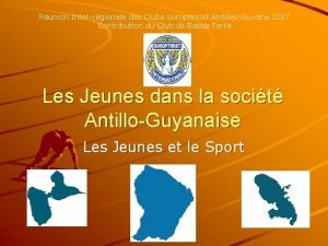 Runion Interrgionale des Clubs Soroptimist AntillesGuyane 2017 Contribution