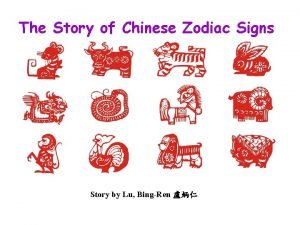 Chinese zodiac signs story
