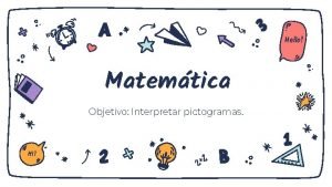 Objetivo de pictogramas