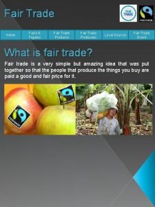 Fair Trade Home Facts Figures Fair Trade Products