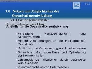 Organisationsentwicklung skript Organisationsentwicklung skript