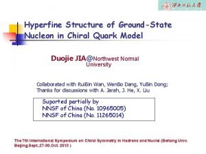 Hyperfine Structure of GroundState Nucleon in Chiral Quark