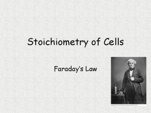 Stoichiometry of electrolysis