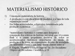 Materialismo histórico