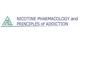 Nicotine excretion