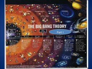 The Big Bang Theory Part I The Big