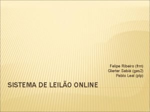 Felipe Ribeiro frm Glerter Sabi gas 2 Pablo