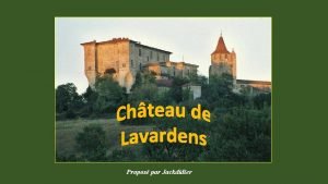 Propos par Jackdidier LAVARDENS lun des plus beau