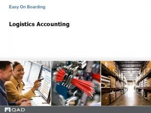 Outbound freight accounting