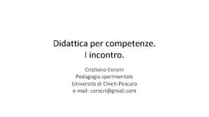 Compito autentico