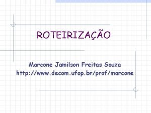 Marcone jamilson freitas souza