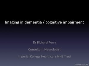 Dr richard perry neurologist