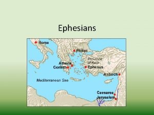 Date of ephesians