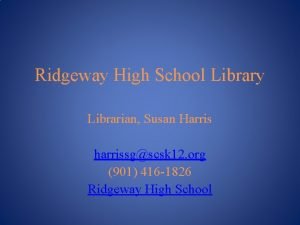 Ridgeway high school seattle