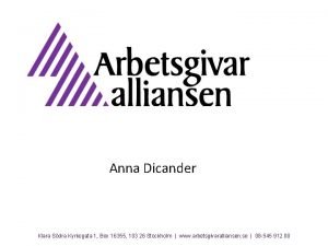 Anna dicander