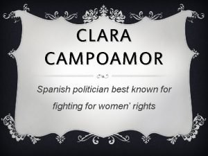 Clara campoamor quotes