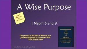 The Purpose God of Abraham Jesus Christ Jehovah