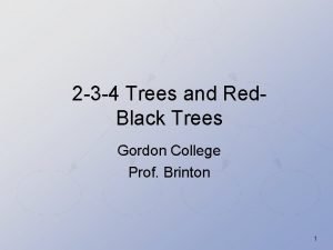 Red black tree to 2-3-4 tree Red black tree to 2-3-4 tree