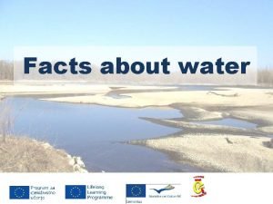 Scientific facts about water