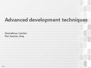 Moq dependency injection