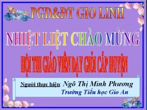 Ngi thc hin Ng Th Minh Phng Trng