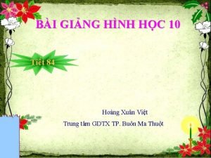 BI GING HNH HC 10 Tit 84 Hong