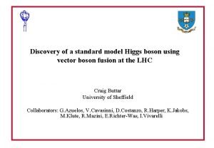 Discovery of a standard model Higgs boson using