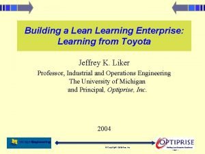 Toyota leadership model