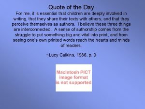 Lucy calkins quotes