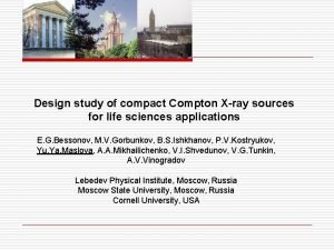 Design study of compact Compton Xray sources for