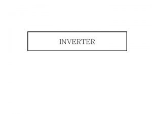 INVERTER Table of Contents 1 Loom textile control